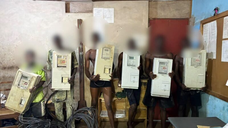 Abomey-calavi: 06 suspects arrêtés pour vol de compteurs SBEE