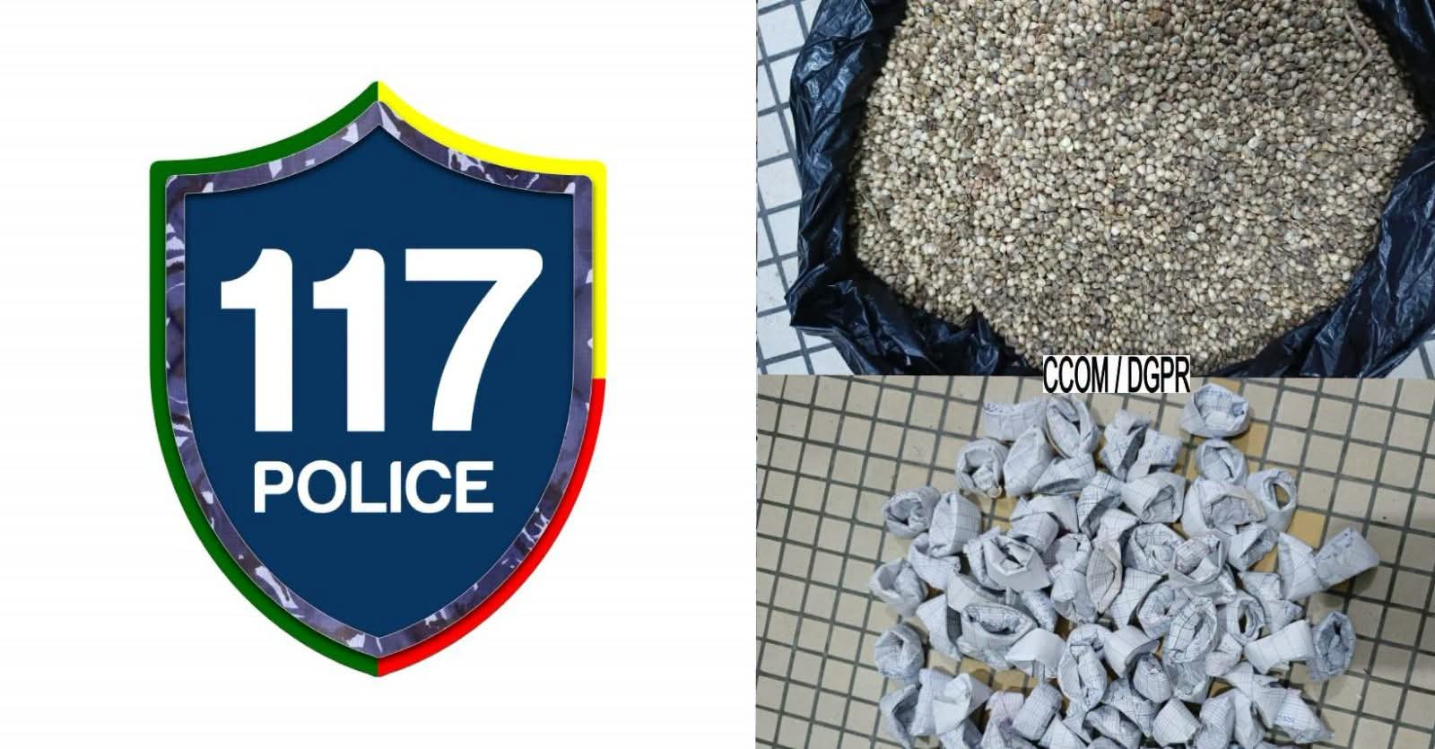 Cotonou : 02 dealers interpellés avec plus de 950 grammes de chanvre indien