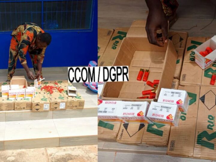 Parakou : 3 250 cartouches de calibre 12 saisies, un suspect interpellé