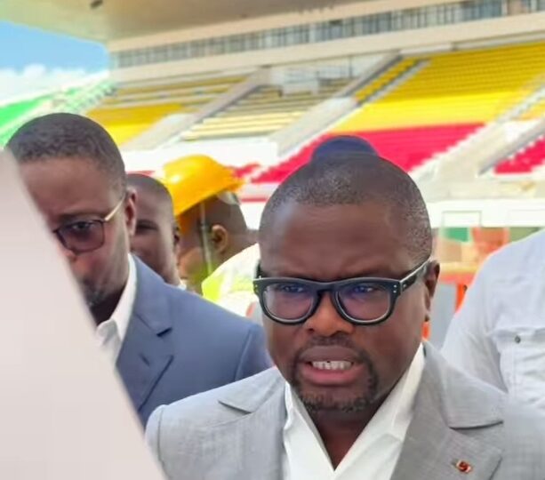 Football: Wadagni s’imprègne de l’avancement des travaux du Stade GMK
