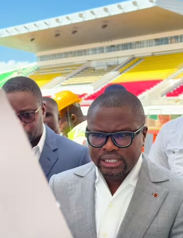 Football: Wadagni s’imprègne de l’avancement des travaux du Stade GMK