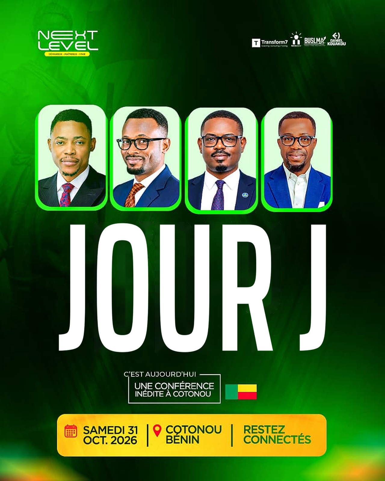 NEXT LEVEL : dernières places pour la conférence de demain à l&rsquo;Azalaï 
