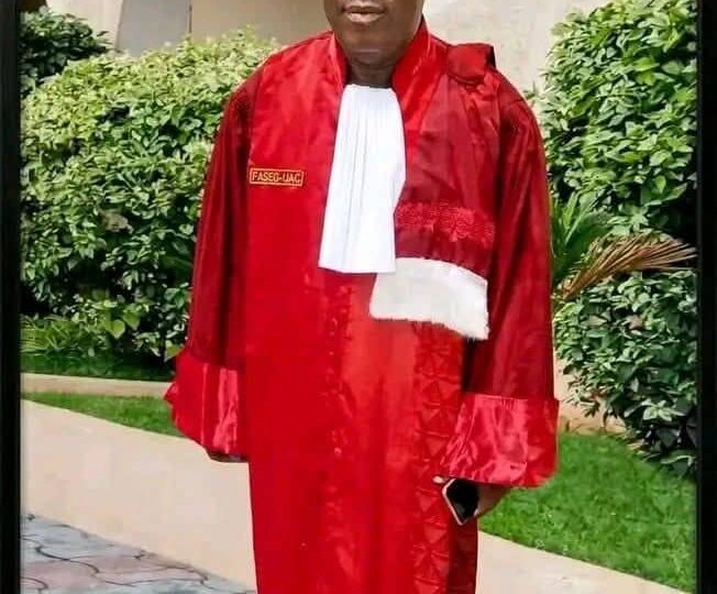 UAC : Décès du Dr Théophile Magloire Woto, ancien vice-doyen de la FASEG  ‎